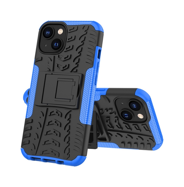 Zadní ultra odolný kryt TopQ na mobil iPhone 14 modrý