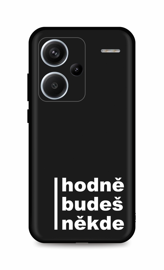 Zadní kryt TopQ DARK na mobil Xiaomi Redmi Note 13 Pro+ 5G Hodně budeš někde