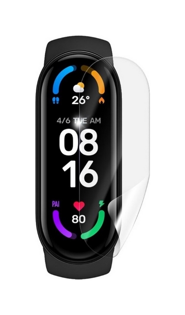 Ochranná fólie RedGlass na chytrý náramek Xiaomi Mi Band 6 6 ks