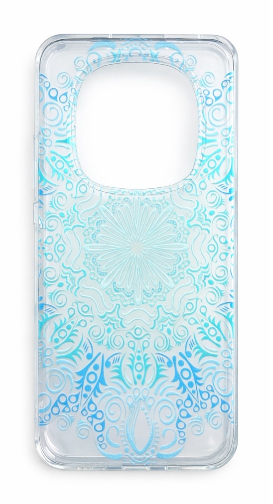 Zadní pevný kryt TopQ Image na mobil Xiaomi Redmi Note 15 Pro 5G Blue Mandala