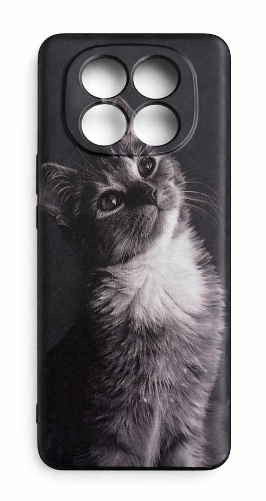 Zadní kryt TopQ DARK na mobil Xiaomi Redmi Note 15 Pro+ 5G Cute Cat