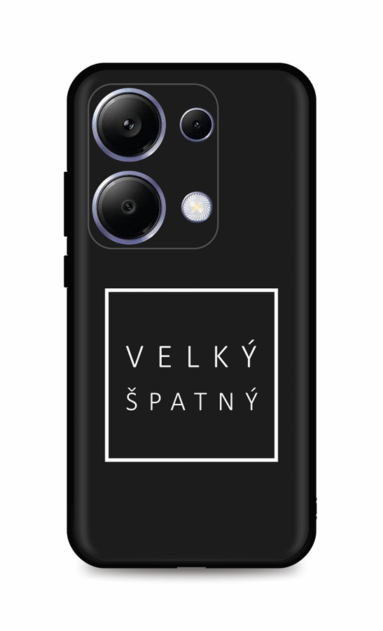 Zadní kryt TopQ DARK na mobil Xiaomi Redmi Note 13 Pro Velký špatný