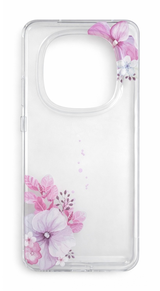 Zadní pevný kryt TopQ Image na mobil Xiaomi Redmi Note 15 5G Violet Blossom
