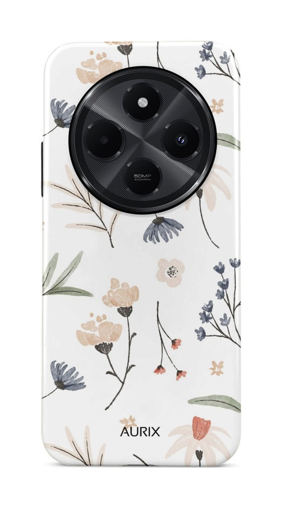 Luxusní kryt AURIX Xiaomi Redmi 14C Floral Fantasy