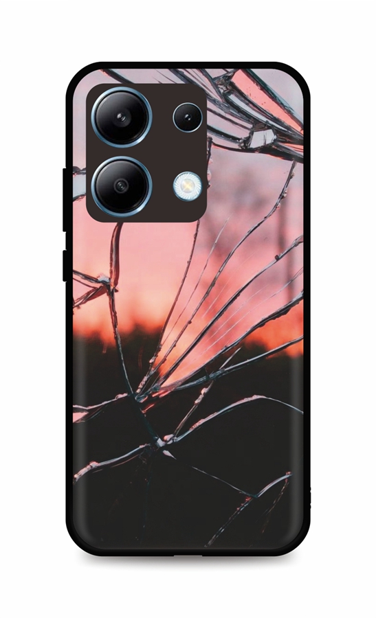 Zadní pevný kryt TopQ LUXURY na mobil Xiaomi Redmi Note 13 Pink Broken
