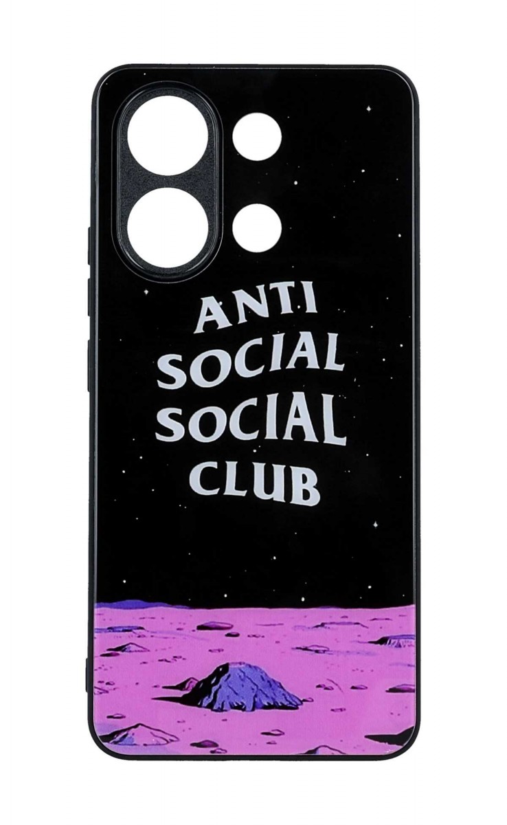 Zadní pevný kryt TopQ LUXURY na mobil Xiaomi Redmi Note 13 Antisocial Club