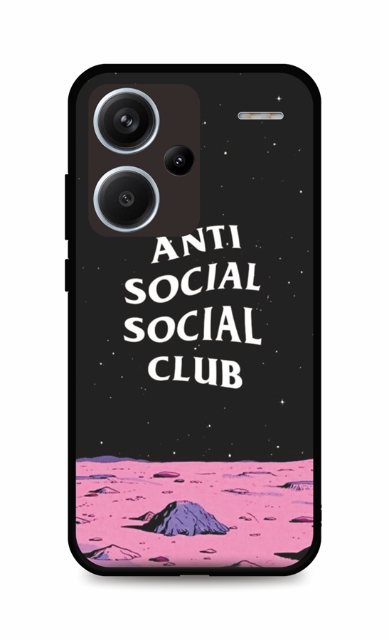Zadní pevný kryt TopQ LUXURY na mobil Xiaomi Redmi Note 13 Pro+ 5G Antisocial Club