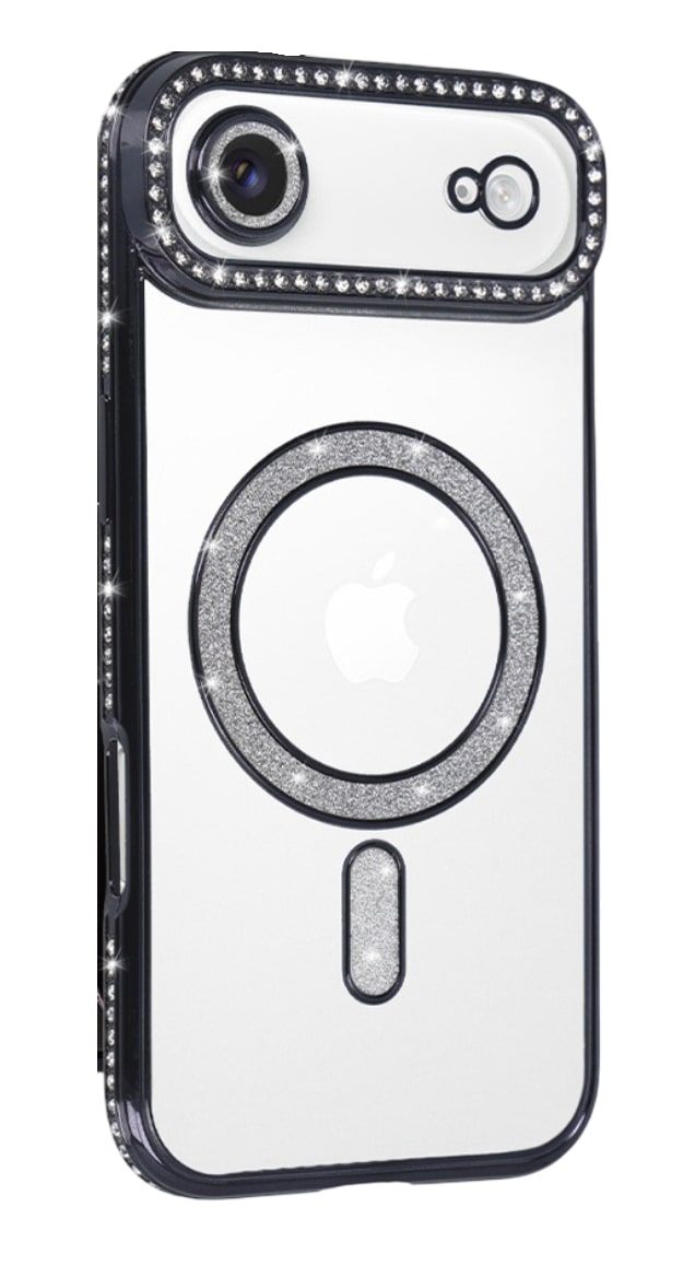 Zadní kryt Bling Magsafe pro iPhone Air black