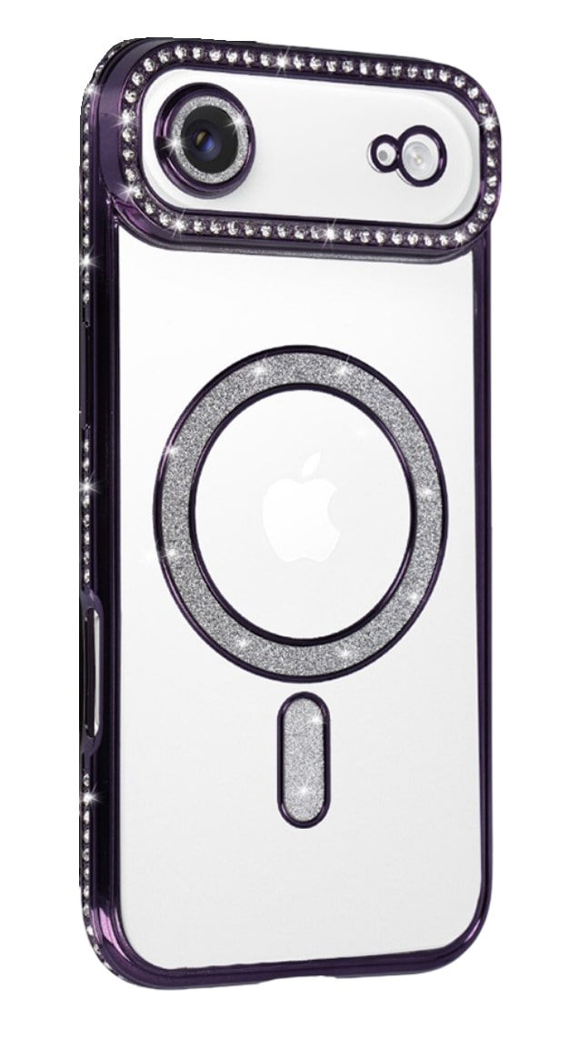 Zadní kryt Bling Magsafe pro iPhone Air purple