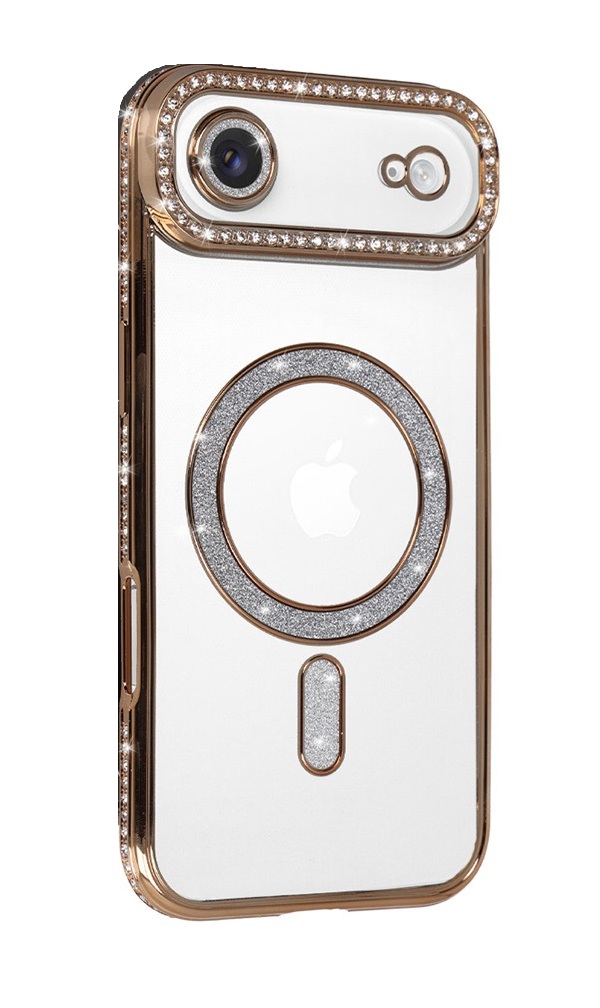 Zadní kryt Bling Magsafe pro iPhone Air gold