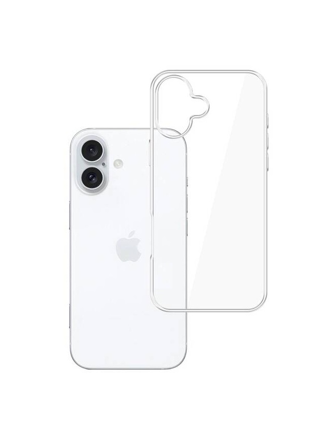Zadní kryt TopQ na mobil iPhone 17 0,5 mm průhledný