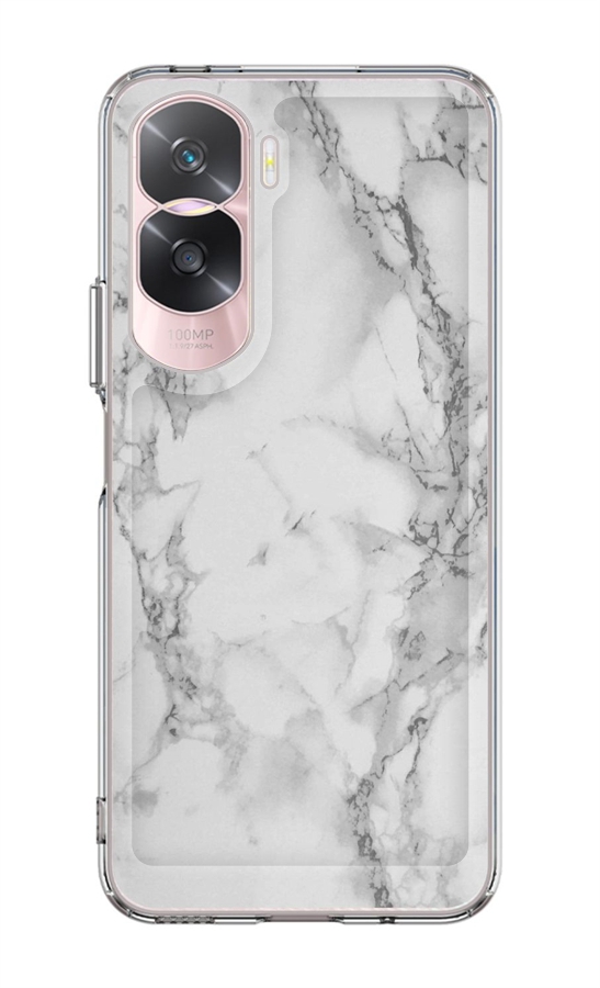 Zadní pevný kryt TopQ STYLE na mobil Honor 90 Lite 5G Mramor bílý