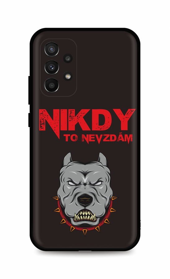 Zadní kryt TopQ DARK na mobil Samsung A23 5G Nikdy to nevzdám