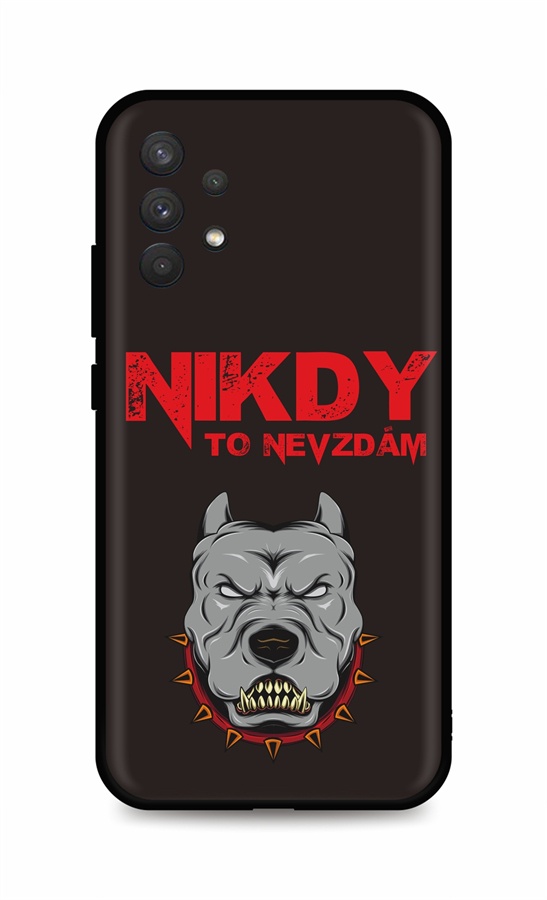 Zadní kryt DARK na mobil Samsung A32 Nikdy to nevzdám
