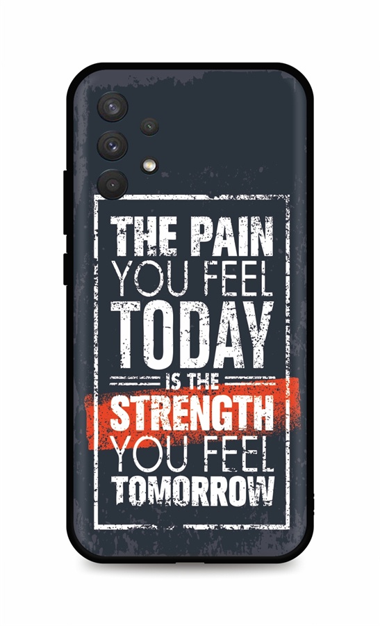 Zadní kryt DARK na mobil Samsung A32 Strength