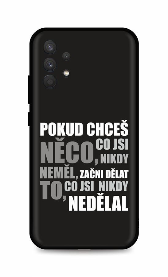 Zadní kryt DARK na mobil Samsung A32 Moto