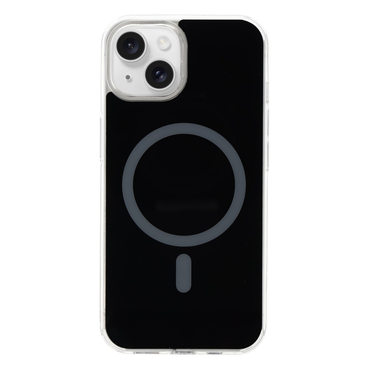 Ochranný kryt Glossy MagSafe pro iPhone 15 černý