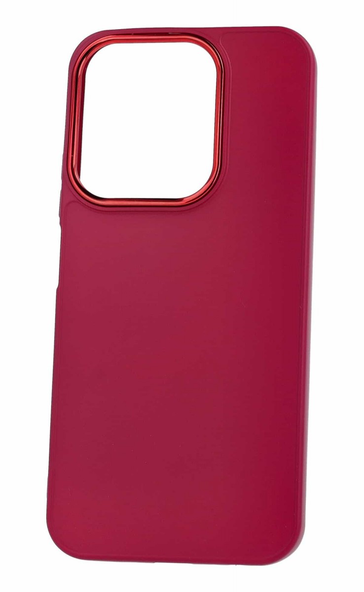 Zadní kryt TopQ Frame na mobil Xiaomi Redmi 15C malinový