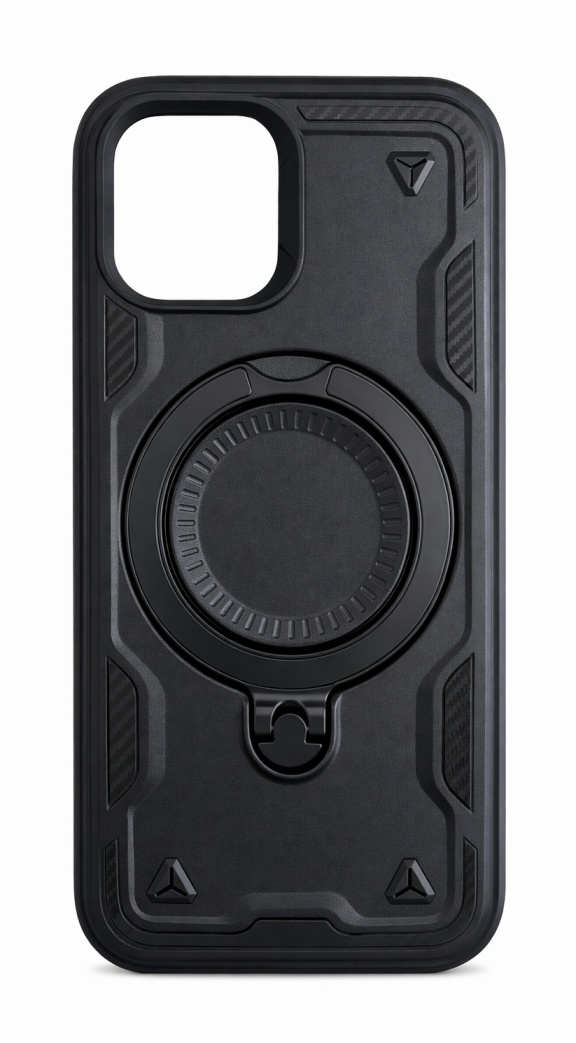 Ultra odolný zadní kryt TopQ Frost na iPhone 15 černý