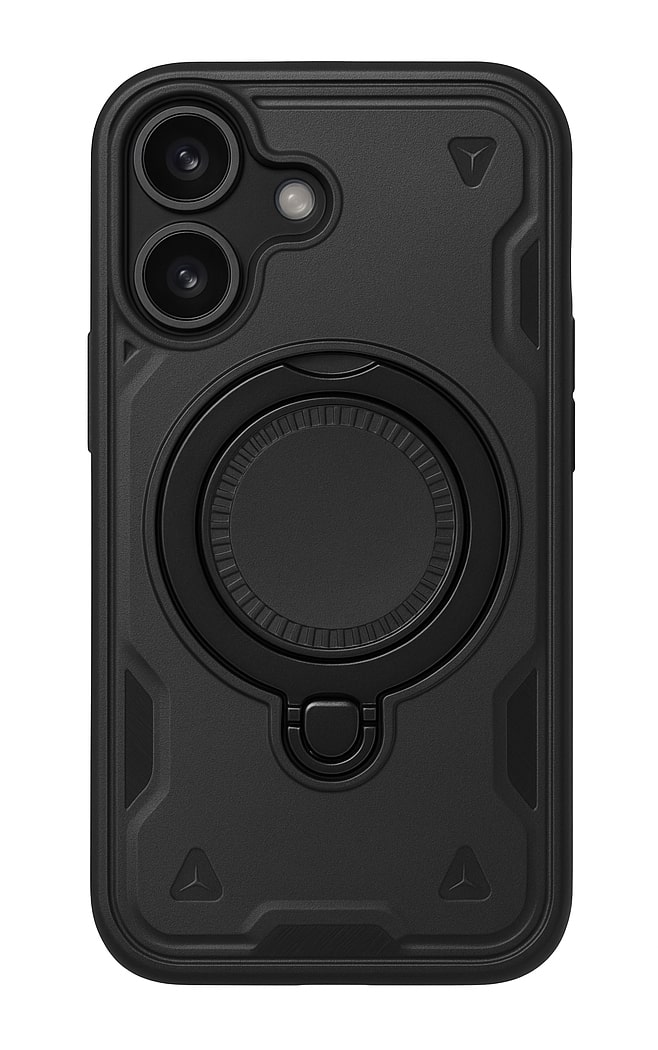 Ultra odolný zadní kryt TopQ Frost na iPhone 17 černý