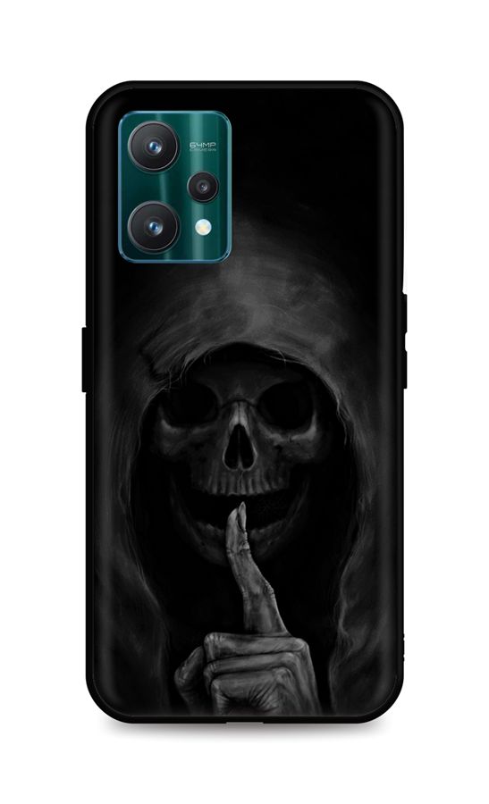 Zadní silikonový kryt TopQ DARK na mobil Realme 9 Pro Dark Grim Reaper