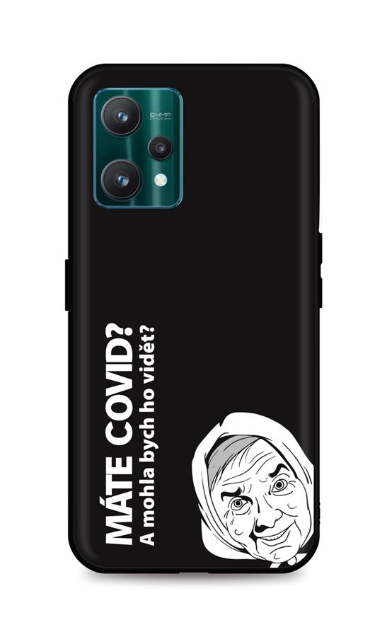 Zadní silikonový kryt TopQ DARK na mobil Realme 9 Pro Můžu ho vidět?