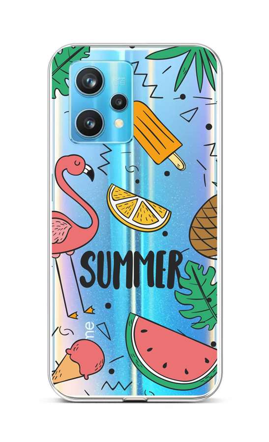 Zadní silikonový kryt TopQ na mobil Realme 9 Pro+ Summer