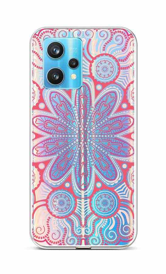 Zadní silikonový kryt TopQ na mobil Realme 9 Pro+ Romantic Mandala