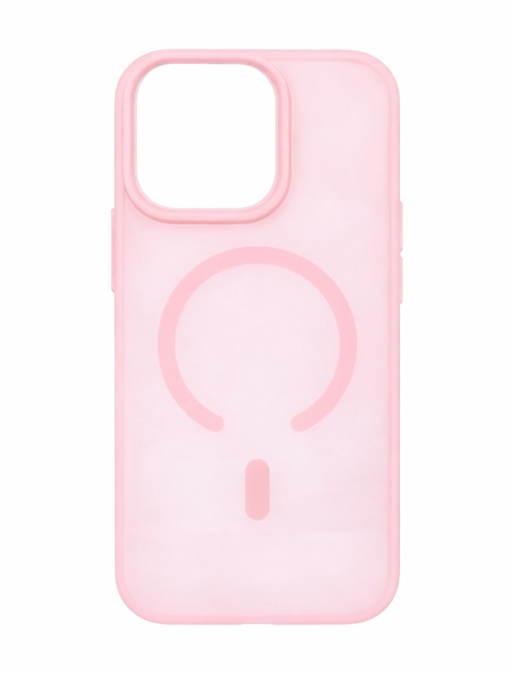 Kryt Tel Protect Mist Matte MagSafe pro iPhone 15 Pro světle růžový