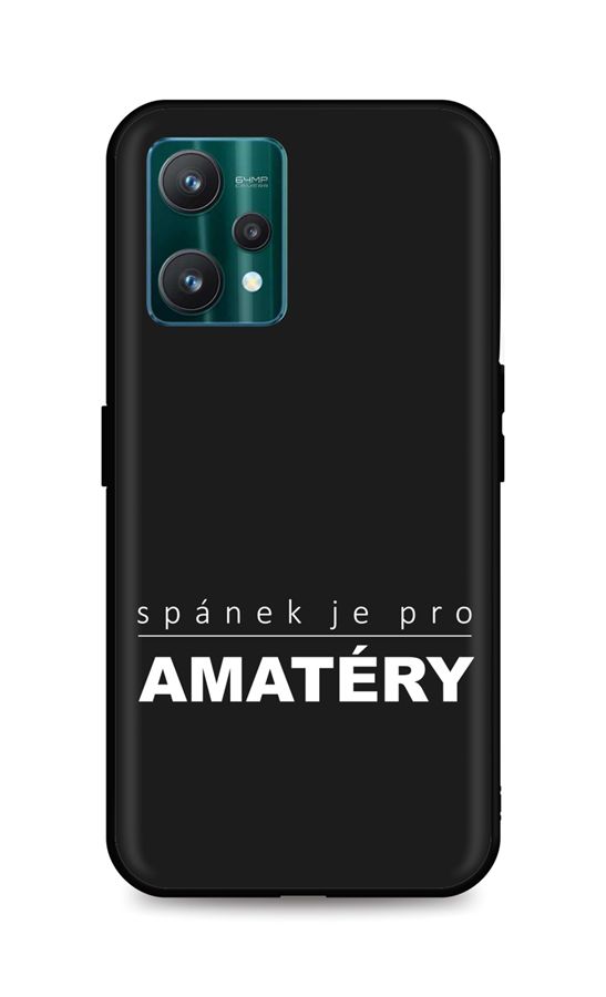 Zadní silikonový kryt TopQ DARK na mobil Realme 9 Pro Bez spánku