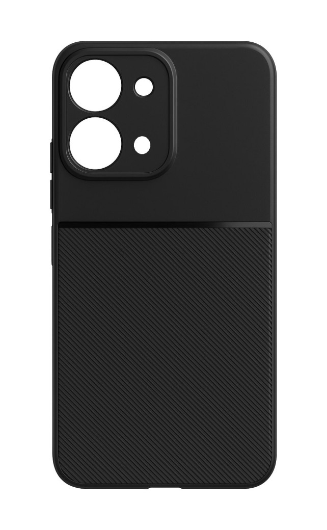 Zadní pevný kryt TopQ Noble na mobil Xiaomi Redmi 15C černý