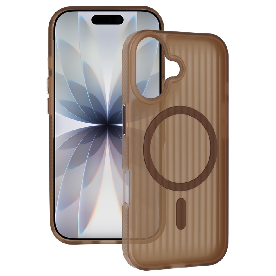 Kryt Tel Protect Twist MagSafe pro iPhone 16 kávově hnědý