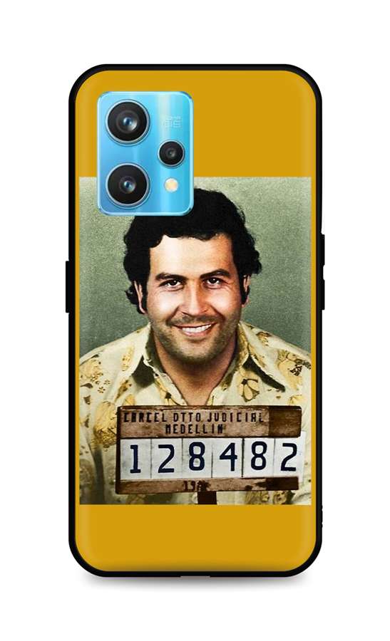 Zadní silikonový kryt TopQ DARK na mobil Realme 9 Pro+ Pablo Escobar