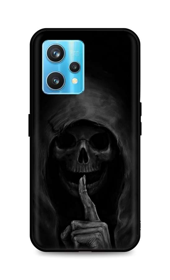 Zadní silikonový kryt TopQ DARK na mobil Realme 9 Pro+ Dark Grim Reaper