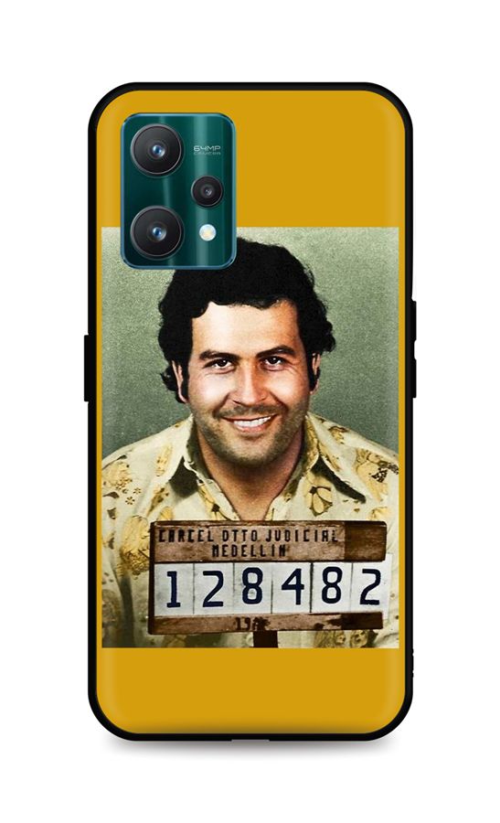 Zadní silikonový kryt TopQ DARK na mobil Realme 9 Pro Pablo Escobar