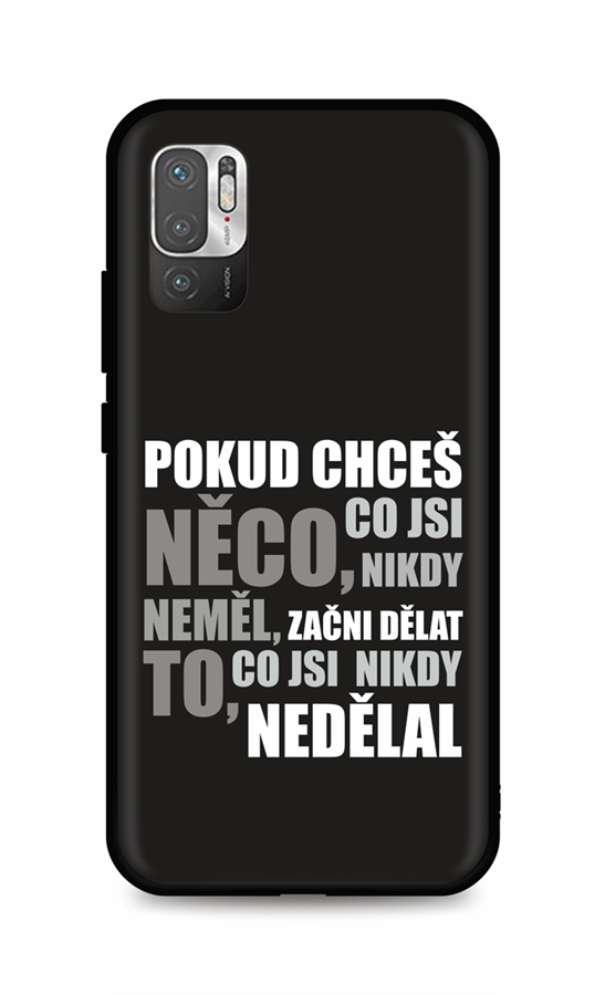Zadní kryt TopQ DARK na mobil Xiaomi Redmi Note 10 5G Moto