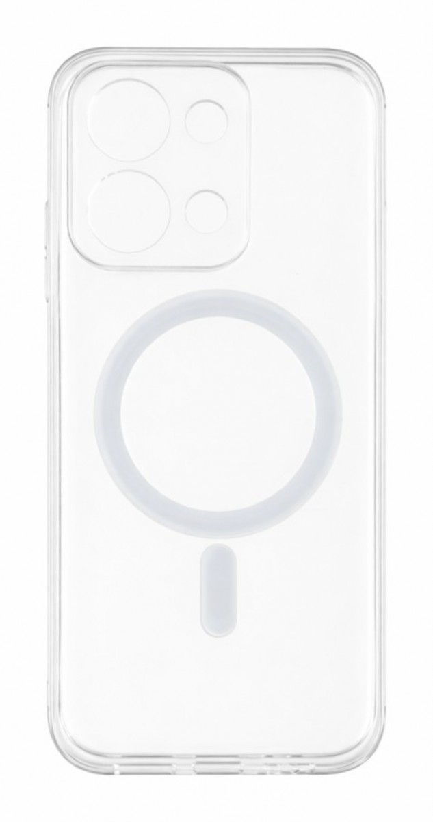 Zadní kryt Magsafe TopQ na mobil Xiaomi Redmi 15C 2 mm průhledný