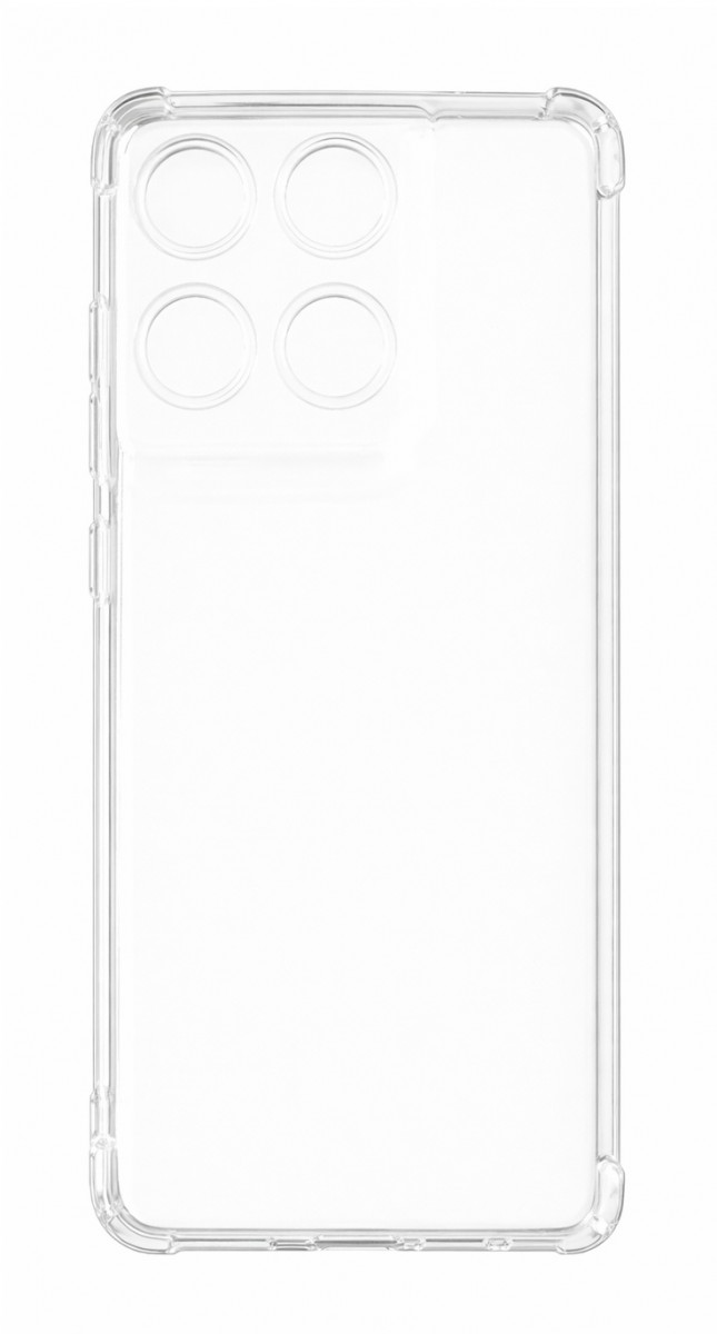 Odolný zadní kryt TopQ na mobil Motorola Edge 60 průhledný