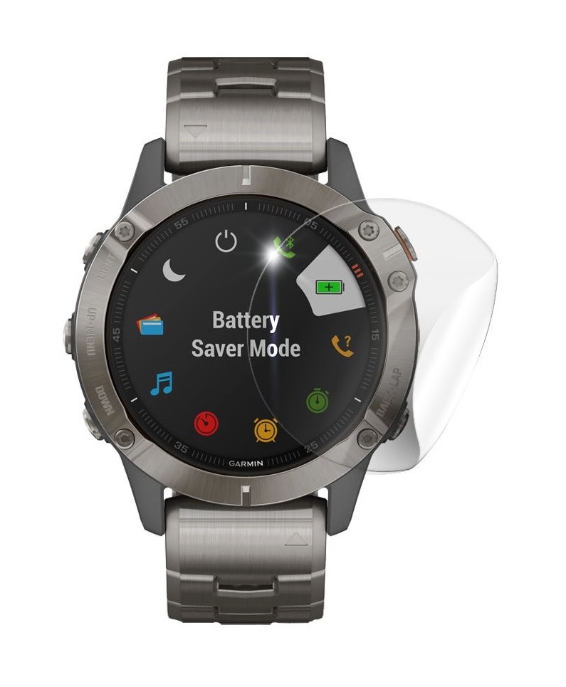 Ochranná fólie RedGlass na chytré hodinky Garmin Fenix 6X 6 ks