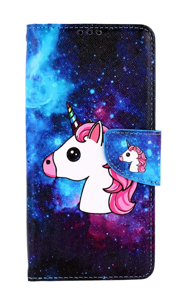 Knížkové pouzdro TopQ na mobil Honor X8 Space Unicorn