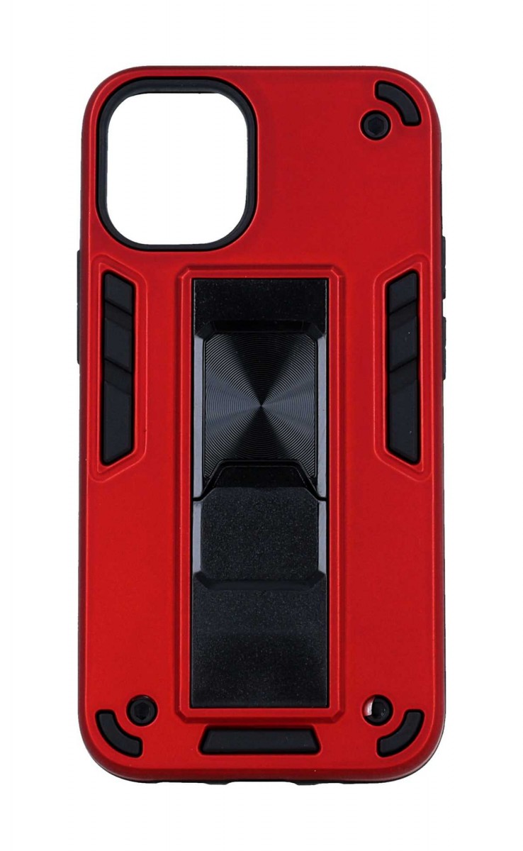 Zadní ultra odolný kryt TopQ Armor na mobil iPhone 12 mini červený