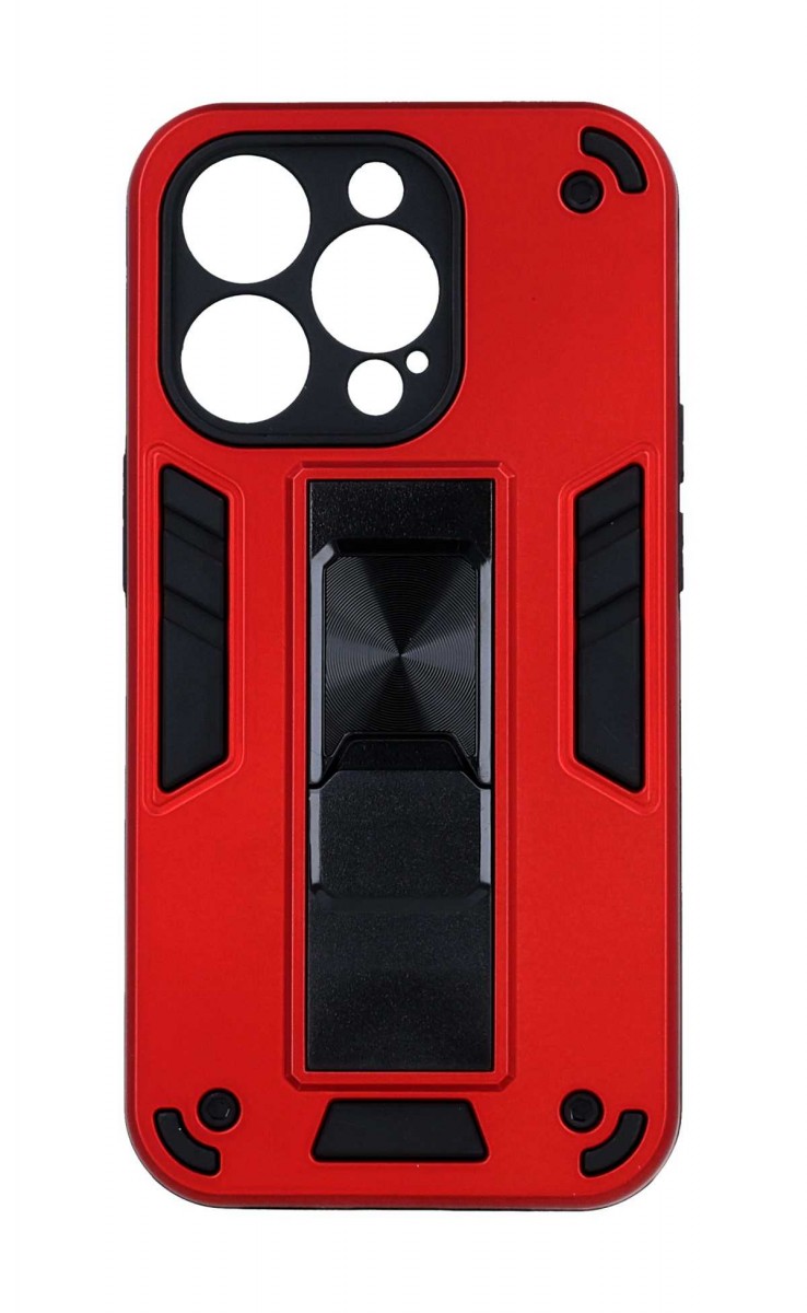 Zadní ultra odolný kryt TopQ Armor na mobil iPhone 14 Pro červený