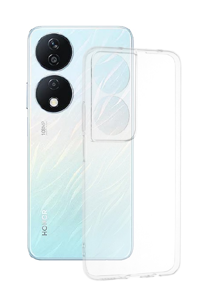 Zadní kryt Techsuit Clear na mobil Honor X7b průhledný
