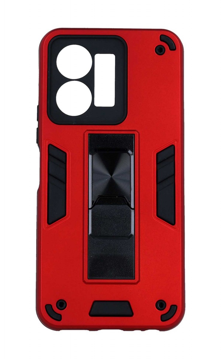 Zadní ultra odolný kryt TopQ Armor na mobil Vivo Y35 červený