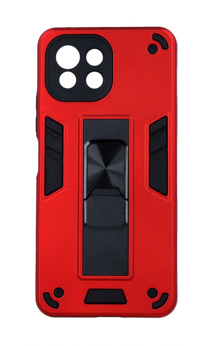 Zadní ultra odolný kryt TopQ Armor na mobil Xiaomi Mi 11 Lite červený