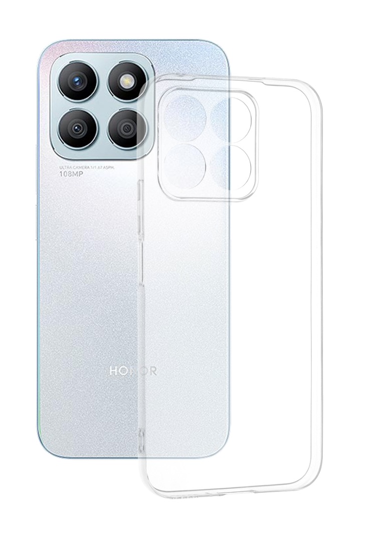 Zadní kryt Techsuit Clear na mobil Honor X8b průhledný