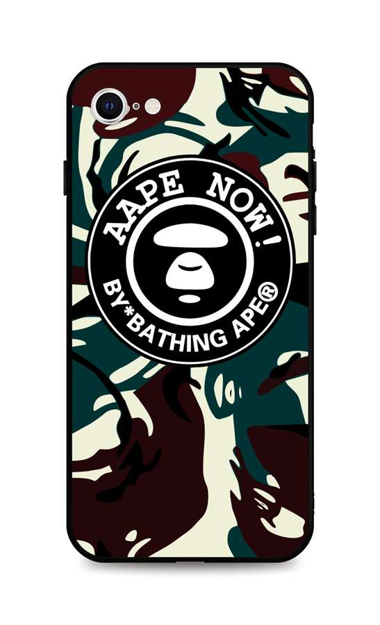 Zadní 3D silikonový kryt TopQ na mobil iPhone SE 2022 Army