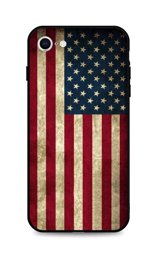 Zadní 3D silikonový kryt TopQ na mobil iPhone SE 2022 Amerika