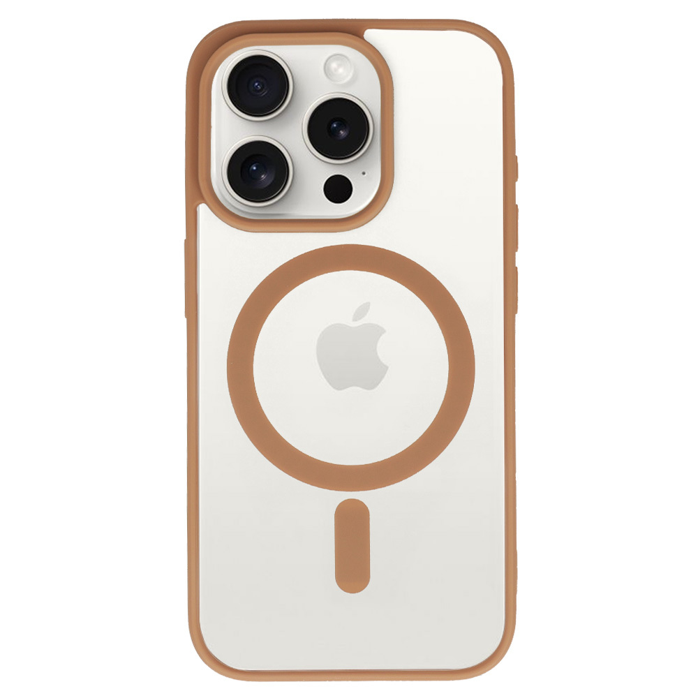 Zadní kryt Acrylic Color Magsafe pro iPhone 13 Pro titanium