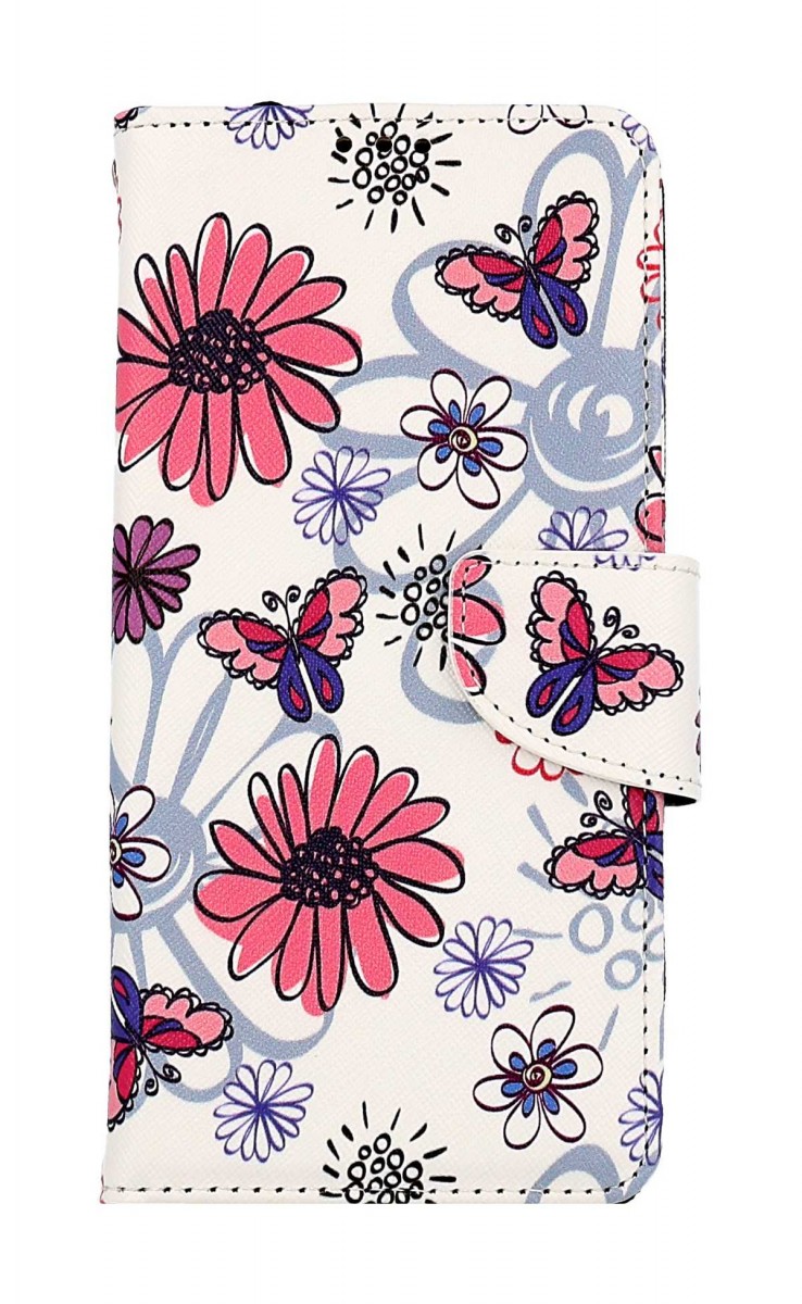 Knížkové pouzdro TopQ na mobil Honor X8 Flowers